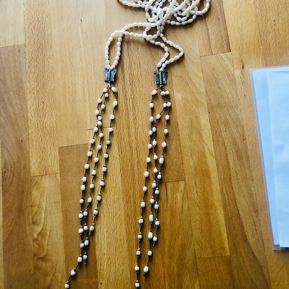 Real pearl belt (or necklace)